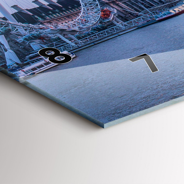 Orologi orizzontali Panorama della città dal London Eye