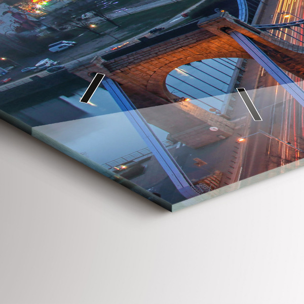 Orologio rettangolare Breslavia da un drone