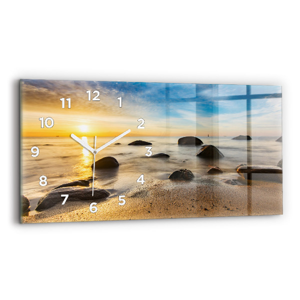 Orologi orizzontali Alba sul Mar Baltico