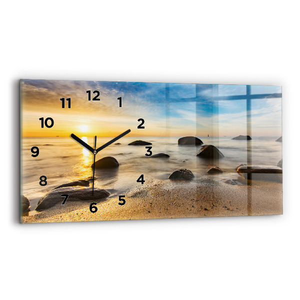 Orologi orizzontali Alba sul Mar Baltico