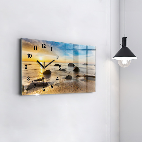 Orologi orizzontali Alba sul Mar Baltico