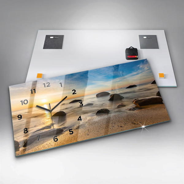 Orologi orizzontali Alba sul Mar Baltico