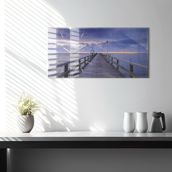 Orologi orizzontali Molo sul Mar Baltico