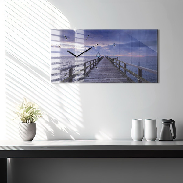Orologi orizzontali Molo sul Mar Baltico