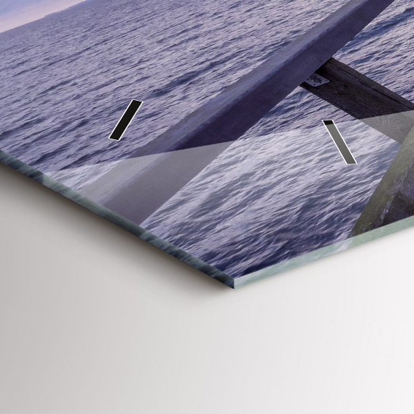 Orologi orizzontali Molo sul Mar Baltico