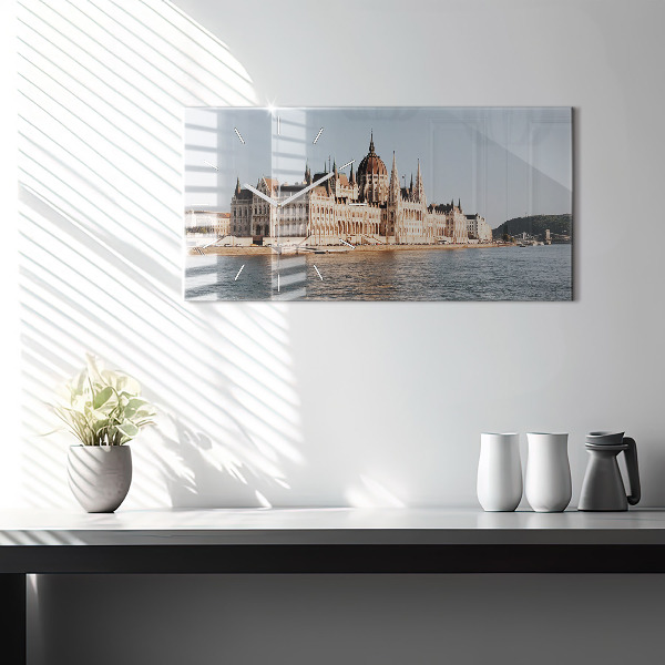 Orologi orizzontali Parlamento a Budapest