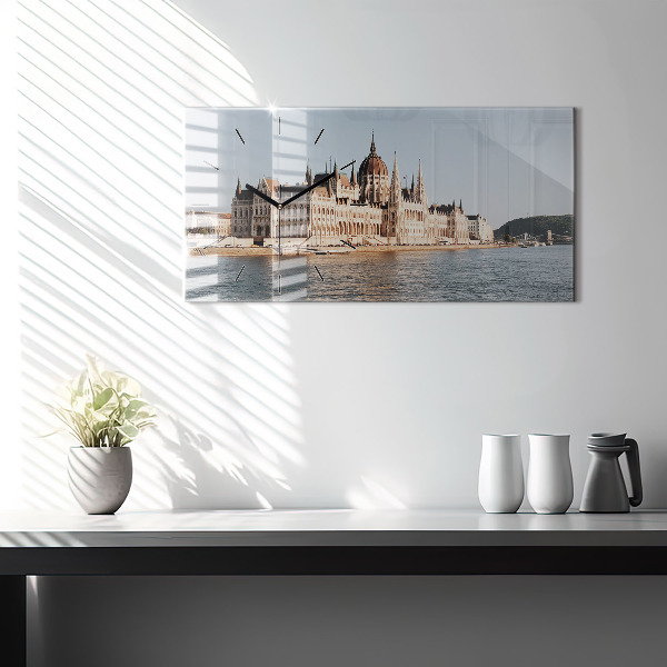 Orologi orizzontali Parlamento a Budapest