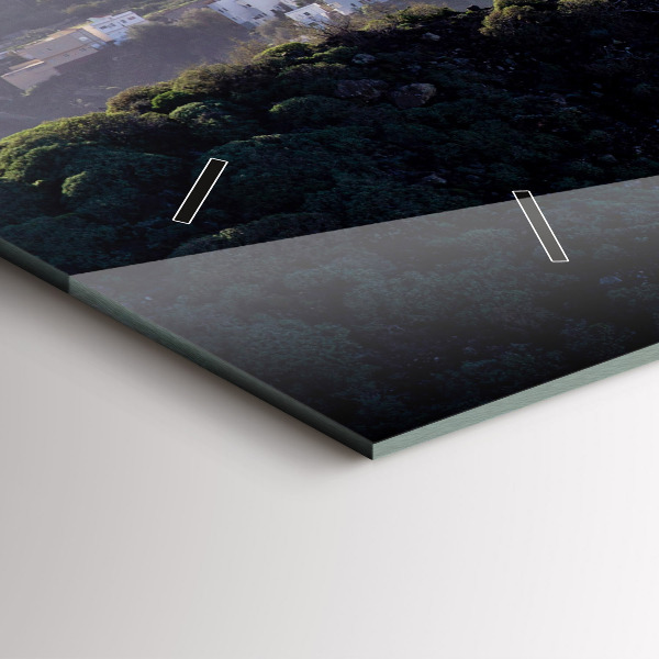 Orologi orizzontali Montagne in riva all'oceano