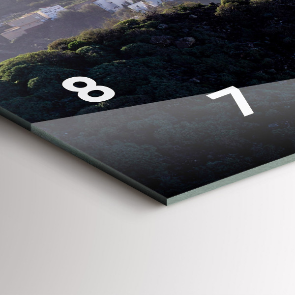 Orologi orizzontali Montagne in riva all'oceano