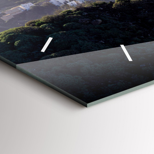 Orologi orizzontali Montagne in riva all'oceano