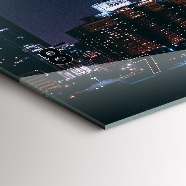 Orologi orizzontali Paesaggio urbano di Chicago