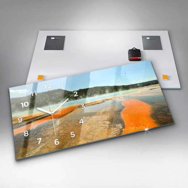 Orologi orizzontali Lago con montagne