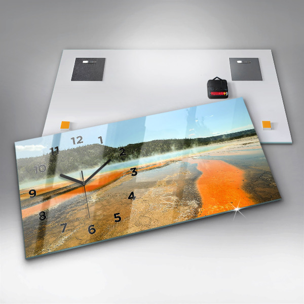 Orologi orizzontali Lago con montagne