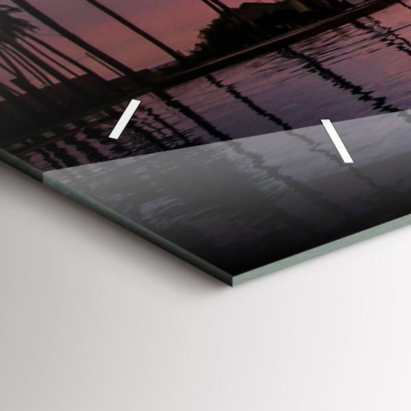 Orologi orizzontali Palme alle Hawaii