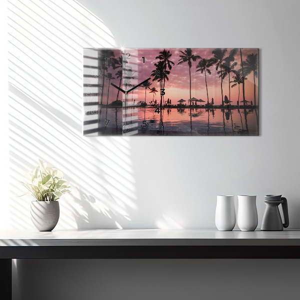 Orologi orizzontali Palme alle Hawaii