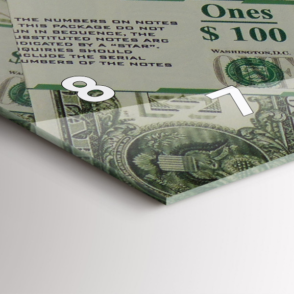 Orologi orizzontali 1 dollaro USA