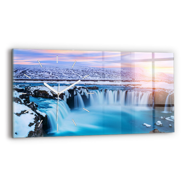 Orologio rettangolare Cascata Godafoss Islanda
