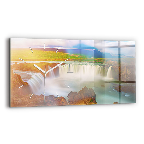 Orologio rettangolare Godafoss in Islanda