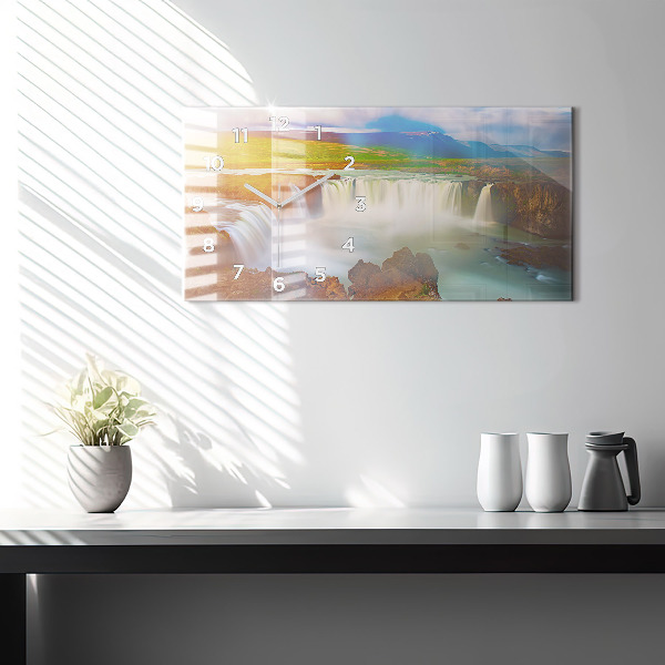 Orologio rettangolare Godafoss in Islanda