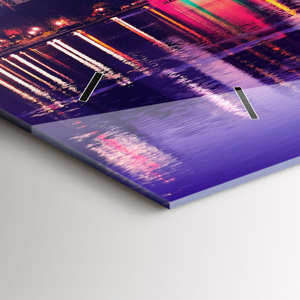 Orologio rettangolare Skyline della città di Orlando