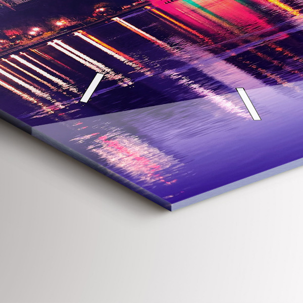 Orologio rettangolare Skyline della città di Orlando