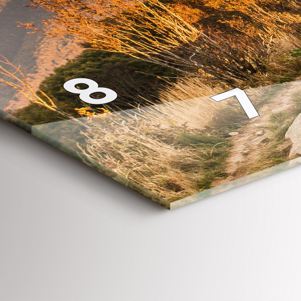 Orologio rettangolare Monti Bieszczady