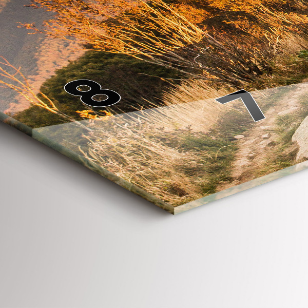 Orologio rettangolare Monti Bieszczady