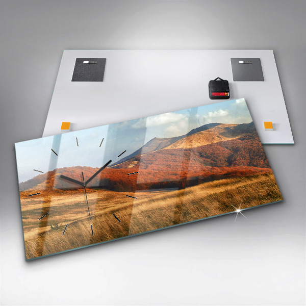 Orologi orizzontali Paesaggio montano in autunno