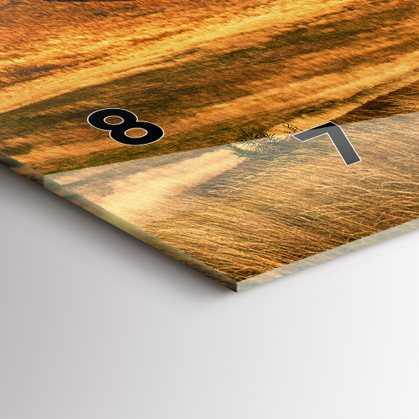 Orologi orizzontali Paesaggio montano in autunno