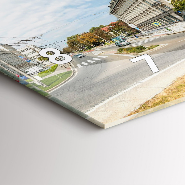 Orologi orizzontali Panorama della città di Ostrava