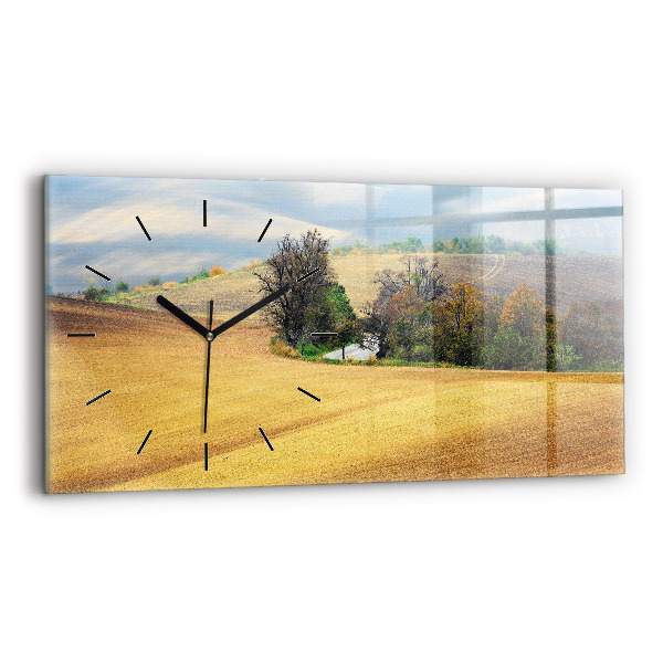 Orologio rettangolare Paesaggio rurale della Moravia