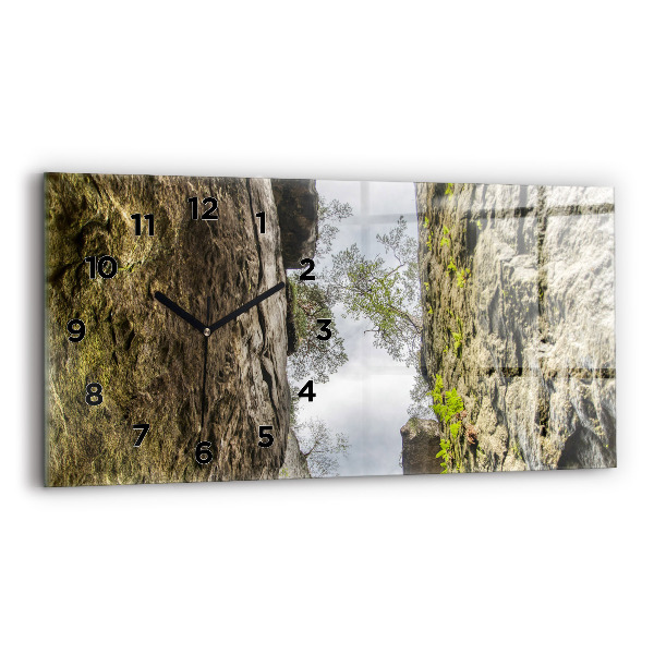 Orologi orizzontali Città di roccia nella Repubblica Ceca