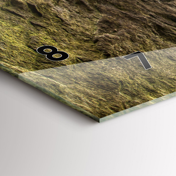 Orologi orizzontali Città di roccia nella Repubblica Ceca