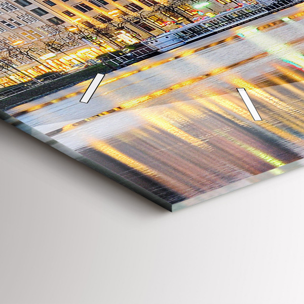 Orologio rettangolare Alster ad Amburgo