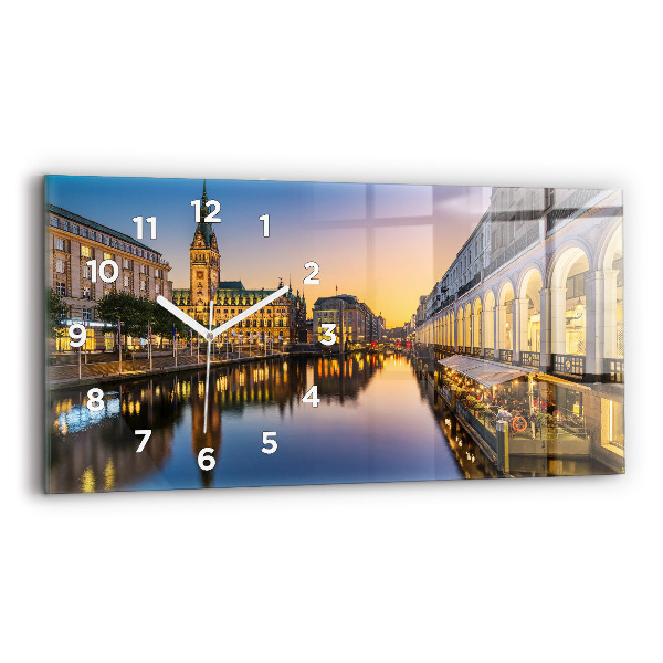 Orologio rettangolare Municipio di Amburgo