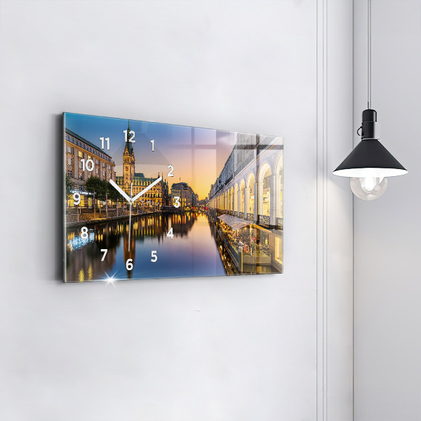 Orologio rettangolare Municipio di Amburgo