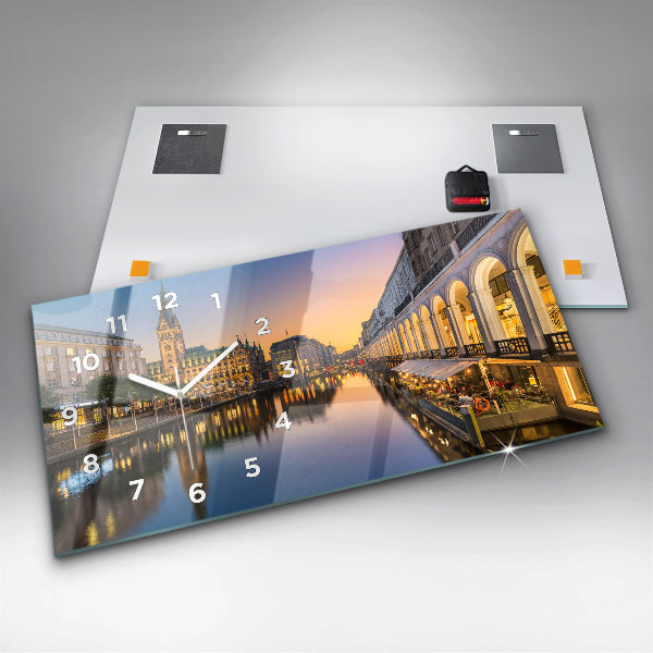 Orologio rettangolare Municipio di Amburgo