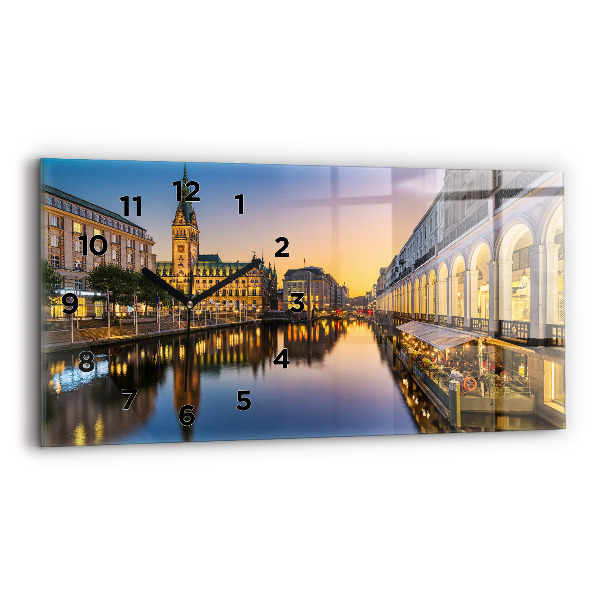 Orologio rettangolare Municipio di Amburgo