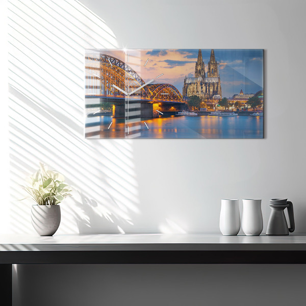 Orologio rettangolare Vista del municipio