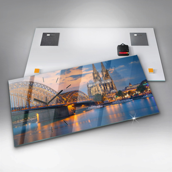 Orologio rettangolare Vista del municipio