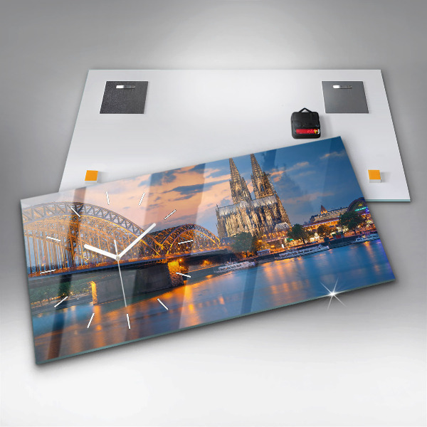 Orologio rettangolare Vista del municipio