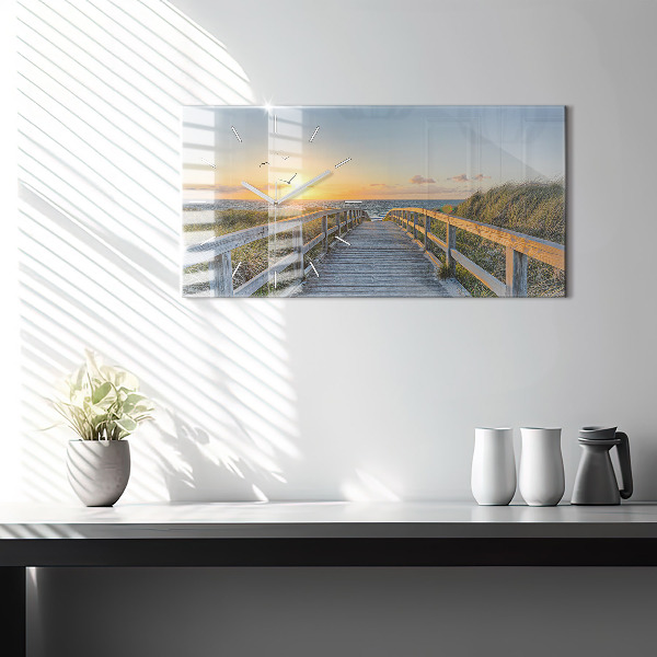 Orologio rettangolare Vacanze al mare