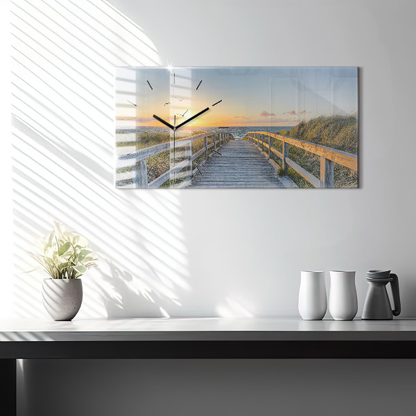 Orologio rettangolare Vacanze al mare