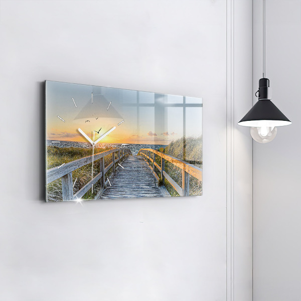 Orologio rettangolare Vacanze al mare