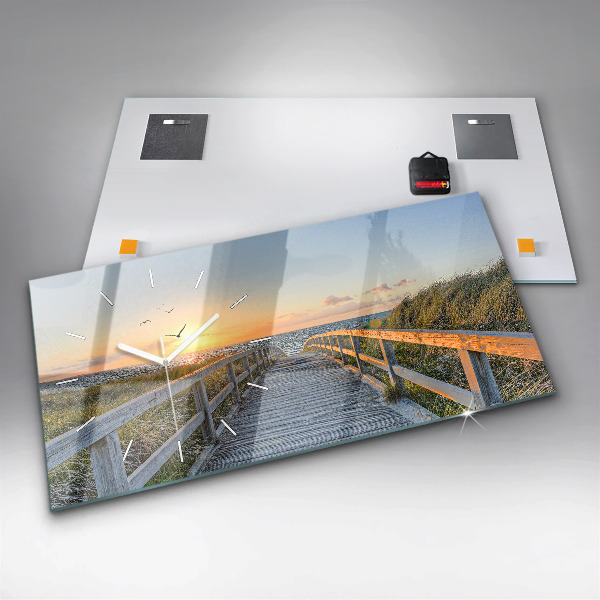 Orologio rettangolare Vacanze al mare