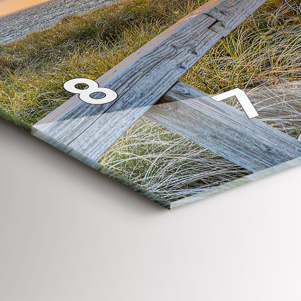 Orologio rettangolare Vacanze al mare