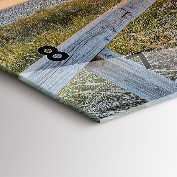 Orologio rettangolare Vacanze al mare