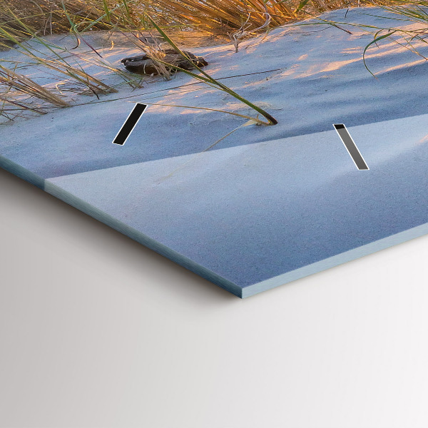 Orologio rettangolare Tramonto sul mare