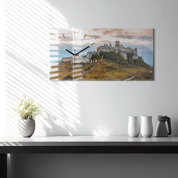 Orologio rettangolare Castello di Spiš in Slovacchia