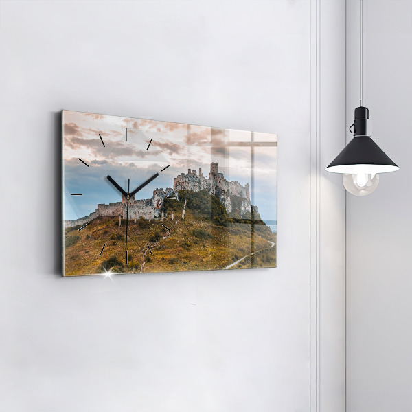 Orologio rettangolare Castello di Spiš in Slovacchia